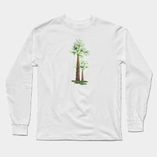 September birthday palm tree Long Sleeve T-Shirt